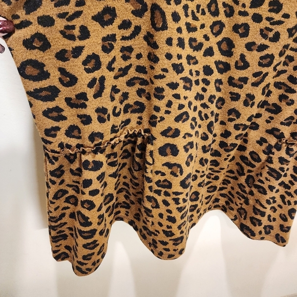 Terra & SKY Leopard Plus Size Casual Blouse 2X - Picture 5 of 11